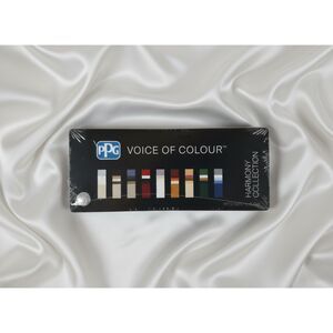 PPG Paint Colors Voice of Color Harmony Collection Paint Swatch Book Fan Deck